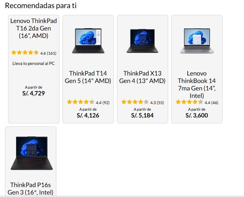 Lenovo Peru