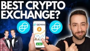 Gemini Exchange rewards page showing interest earned on crypto holdings